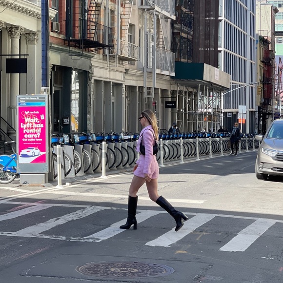 Zara tweed skirt + blazer set - Picture 3 of 4